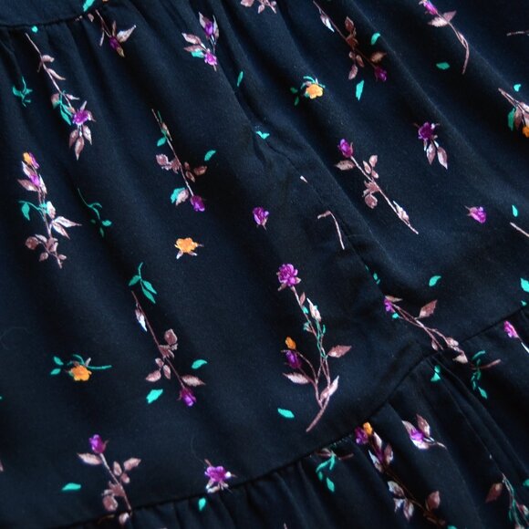 AFRM Channa Ruched Neck Floral Printed Mini Dress Size S/P NWT - Picture 13 of 13